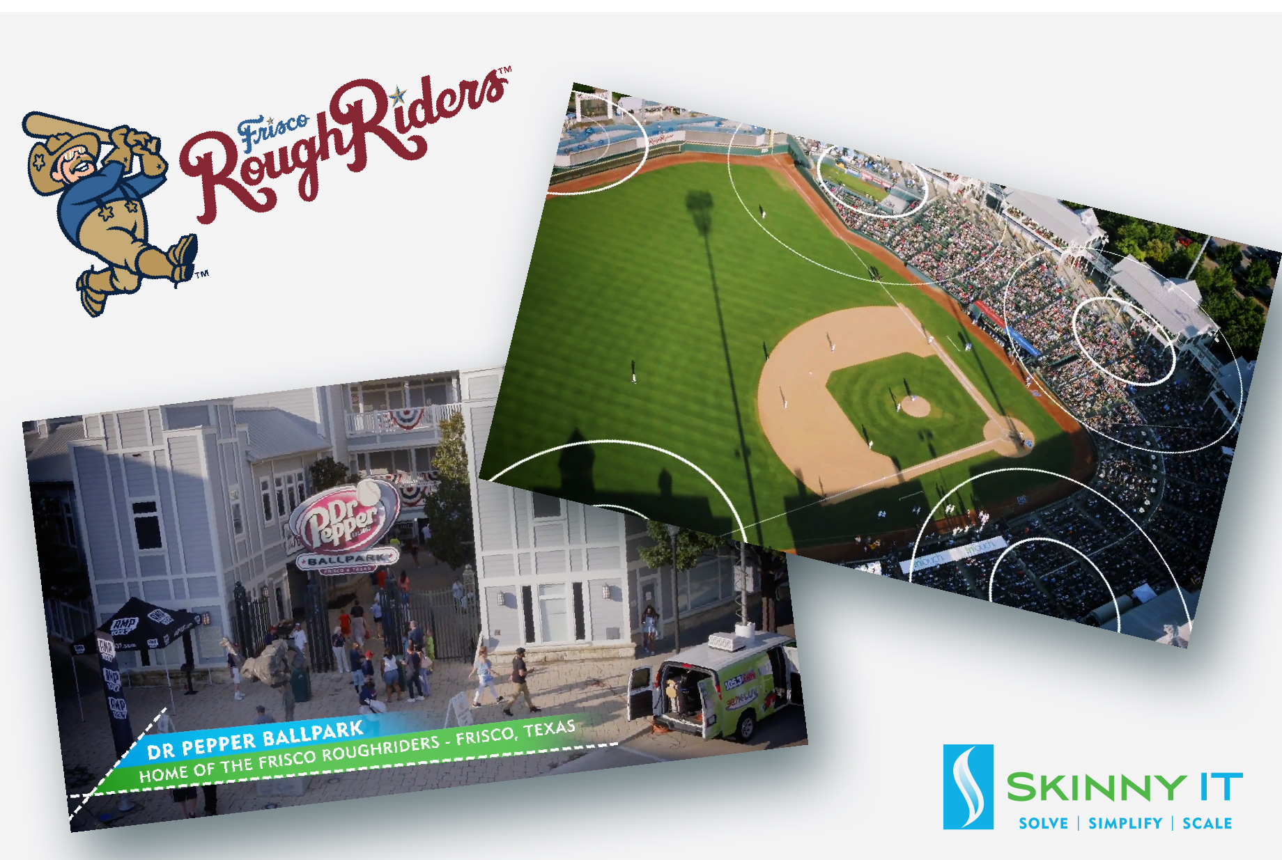 Skinny IT and Frisco RoughRiders